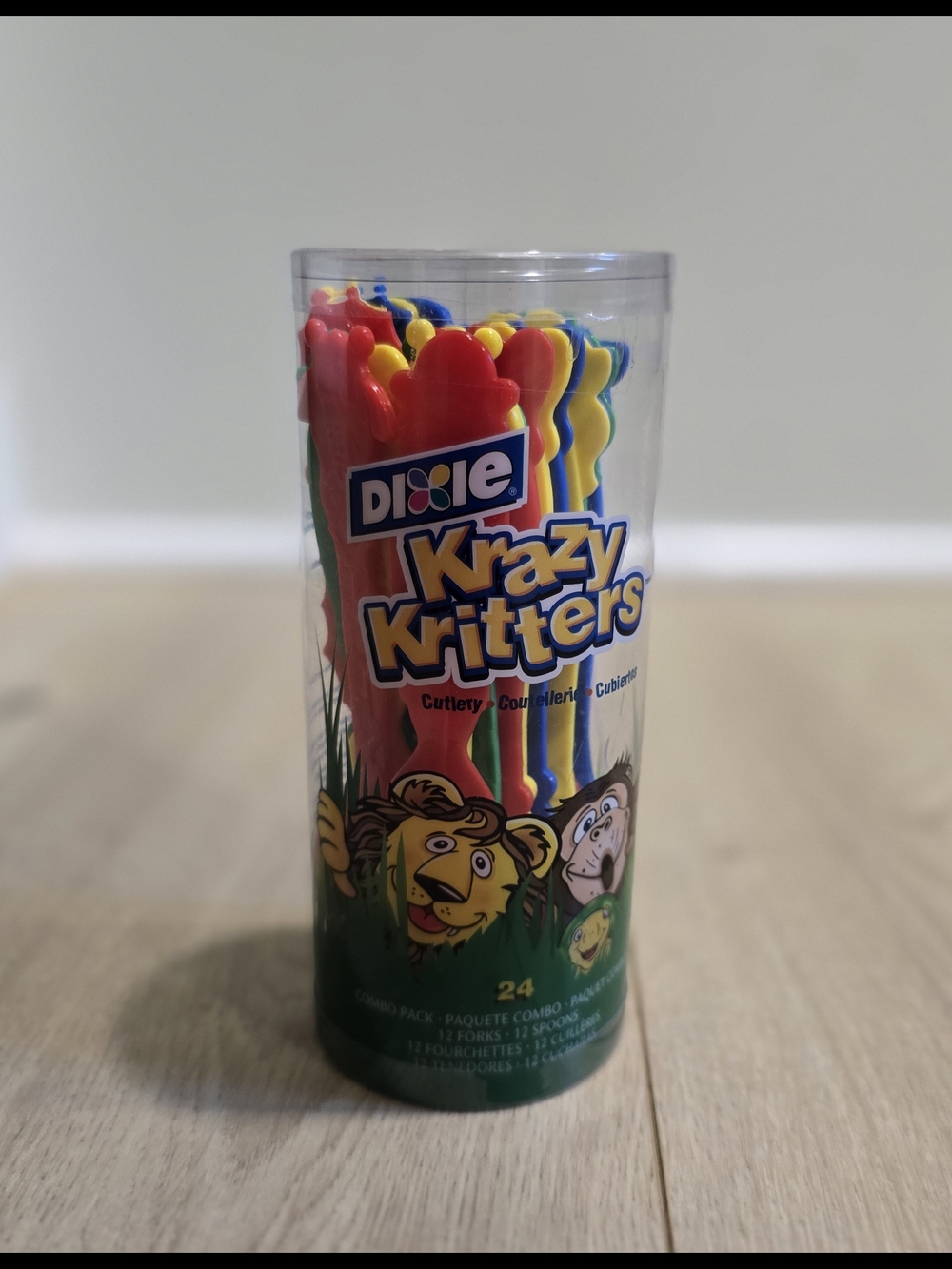 Vintage Dixie Krazy Kritters Cutlery Set - NWT